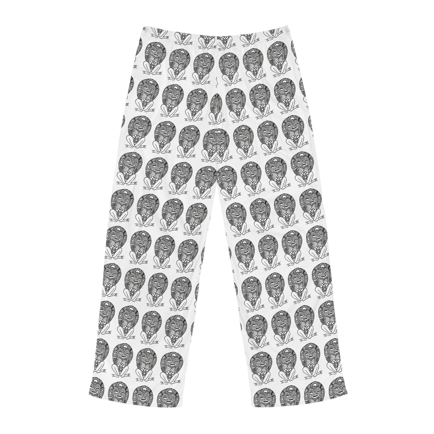 Men's Graphic ATABE Pajama Pants, Cozy Lounge Wear, Perfect for Relaxation, Gift for Father's Day, Halloween Style