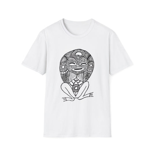 Proud Frog Graphic T-Shirt, Unisex Softstyle Tee, Cute Animal Shirt, Gift for Nature Lovers, Fun Casual Wear, Eco-Friendly Style